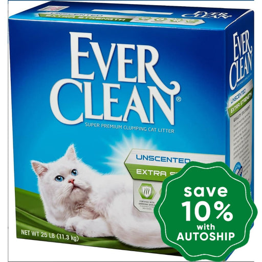 Ever Clean - Extra Strength Unscented Cat Litter - 25LB - PetProject.HK