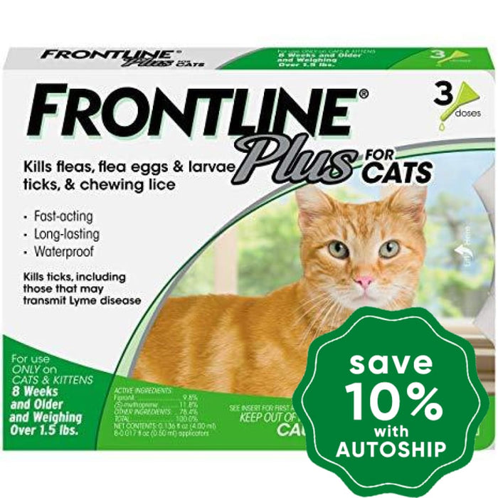 Frontline - Plus Cat - 3PACK - PetProject.HK