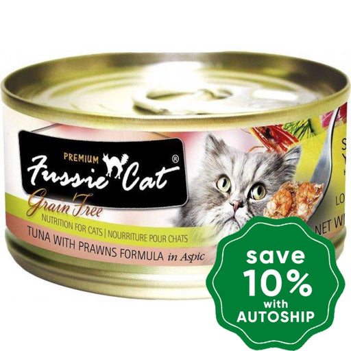Fussie Cat - Black Label - Tuna with Prawns - 80G - PetProject.HK