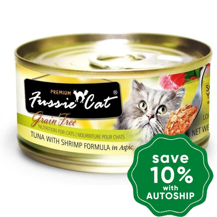 Fussie Cat - Black Label - Tuna with Shrimp - 80G - PetProject.HK