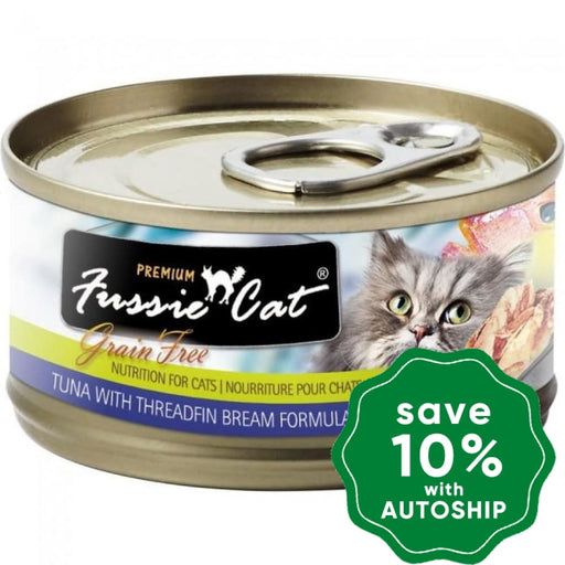 Fussie Cat - Black Label - Tuna with Threadfin Bream - 80G - PetProject.HK