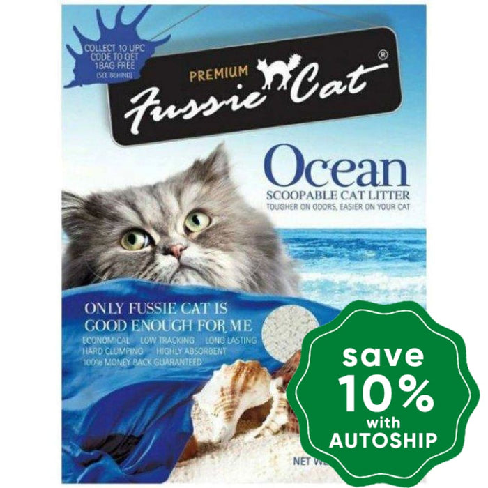 Fussie Cat Litter - Ocean Clay Litter - 10L - PetProject.HK