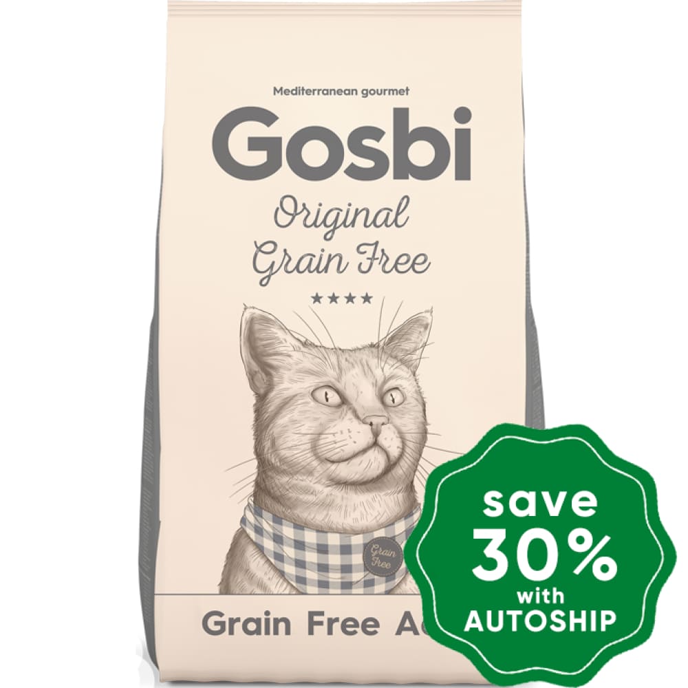 Gosbi - Dry Food For Adult Cats Original Grain Free Recipe 12Kg