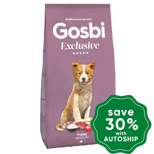 Gosbi - Dry Food For Medium Breeds Puppy Exclusive Recipe 12Kg Dogs