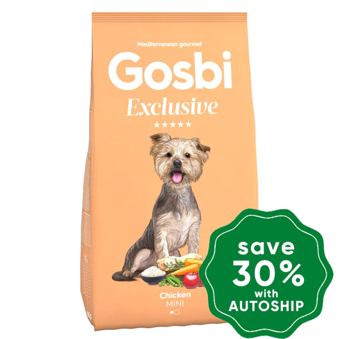 Gosbi - Dry Food For Small Breeds Adult Dogs Exclusive Chicken Mini Recipe 7Kg
