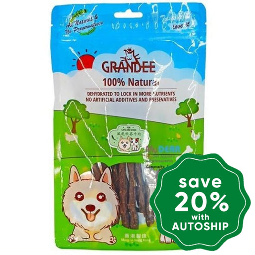 Grandee - Air-Dried Treats For Dogs & Cats Beef Okra 50G