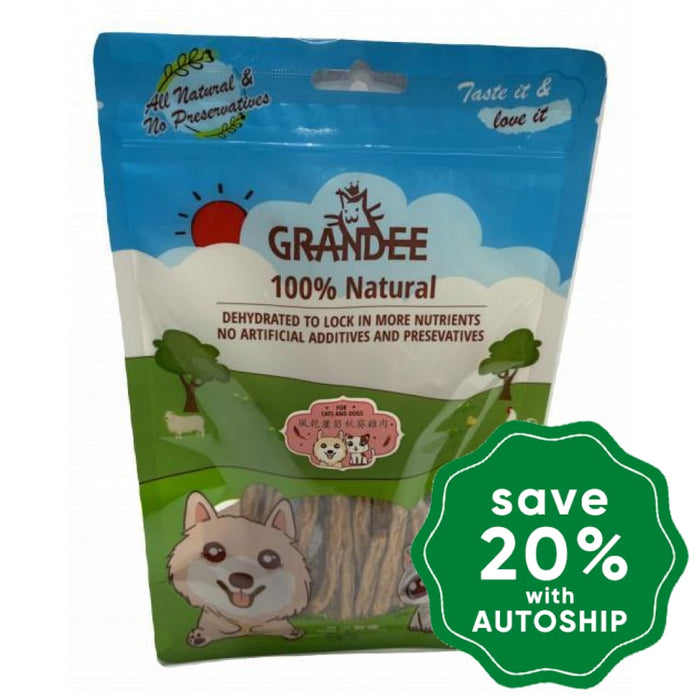 Grandee - Air-Dried Treats For Dogs & Cats Chicken With Asparagus Okra 50G