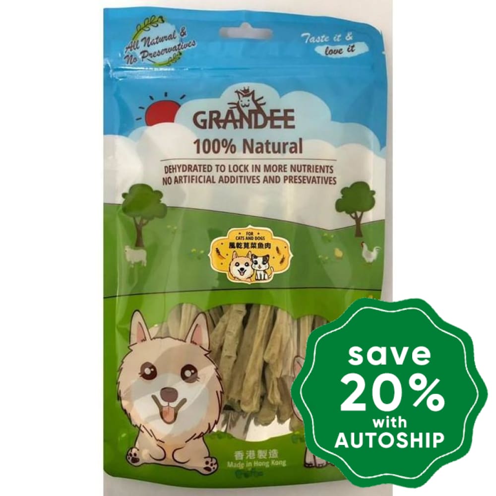 Grandee - Air-Dried Treats For Dogs & Cats Fish Vegetables 50G