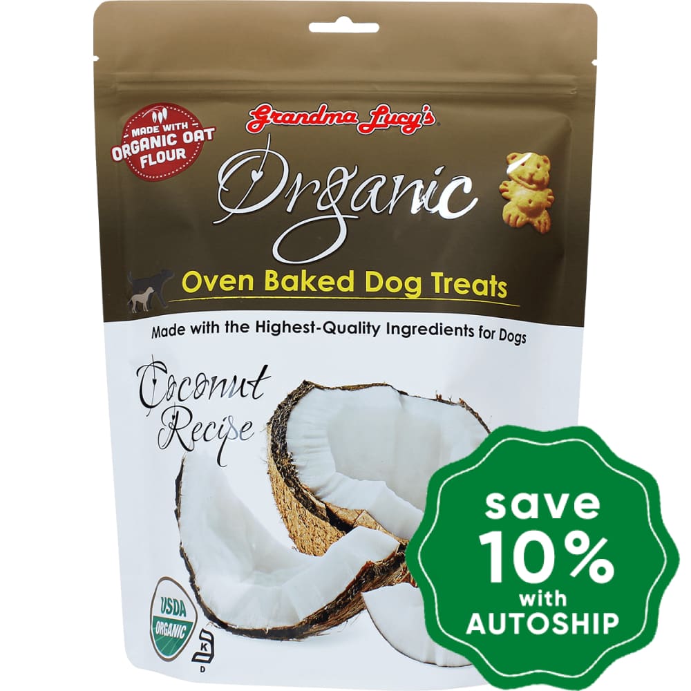 Grandma Lucy's - Organic Oven Baked Coconut for Dogs - 14OZ - PetProject.HK