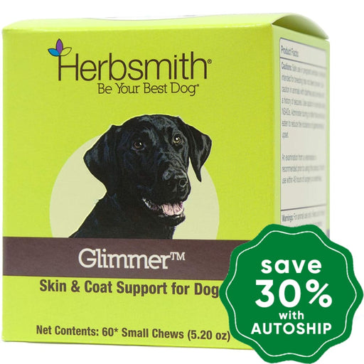 Herbsmith - Glimmer Small Chews For Dogs 60Ct