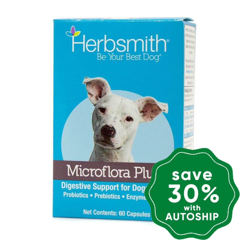 Herbsmith - Microflora Plus For Dogs & Cats Tablet - 60CT - PetProject.HK