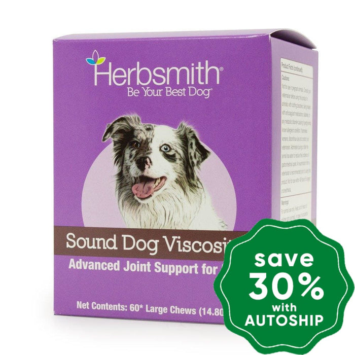 Herbsmith - Sound Dog Viscosity Large Chews - 60CT - PetProject.HK