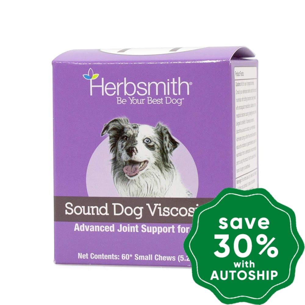 Herbsmith - Sound Dog Viscosity Small Chews - 60CT - PetProject.HK