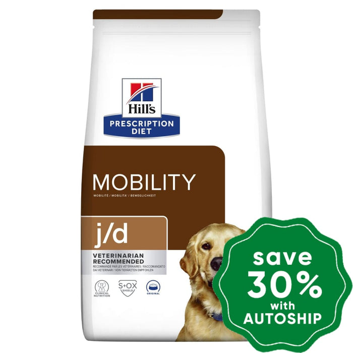 Hills Prescription Diet - Dry Dog Food Canine J/d Mobility Care 8.5Lbs Dogs