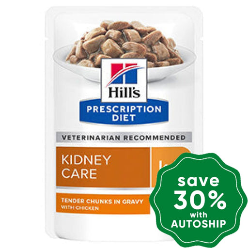 Hills Prescription Diet - Wet Cat Food K/d Feline Kidney Care Pouch With Chicken 85G (Min. 12