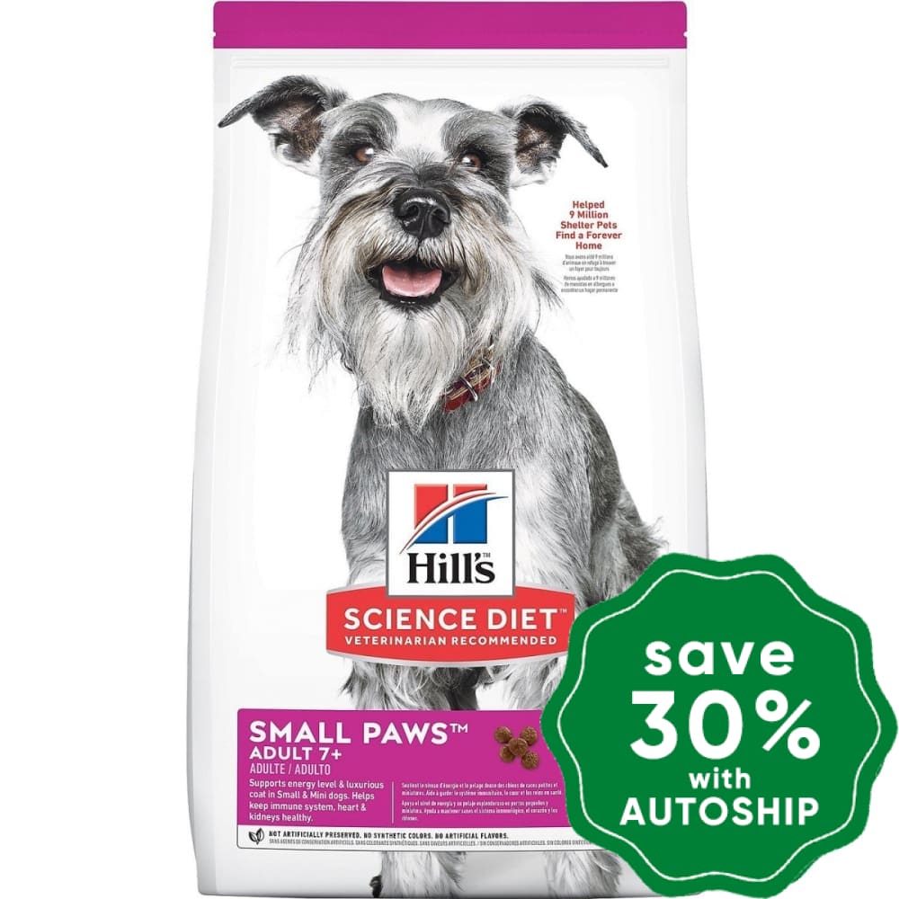 Hill's Science Diet - Dry Dog Food - Adult 7+ Small Paws - 1.5KG - PetProject.HK