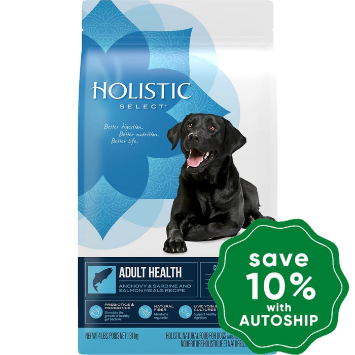 Holistic Select - Dry Dog Food - Adult Health Anchovy, Sardine & Salmon Meals - 30LB - PetProject.HK