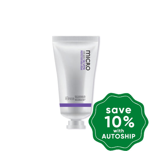 Ibrea - Microsilver Protection Hand Cream With Pure Silver (Alcohol-Free) 50Ml Pets At Home
