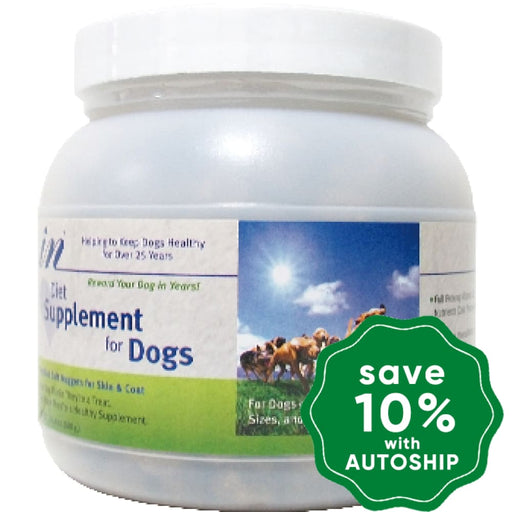 In - Daily Supplement For Dogs Skin & Immune Health Chicken Favor 1.5Lb (Min. 6 Bottles)