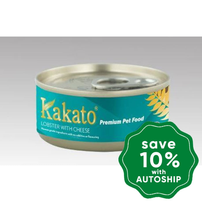 Kakato - Canned Dog and Cat Food - Golden Fern Series - Lobster with Cheese - 70G (48 cans) - PetProject.HK