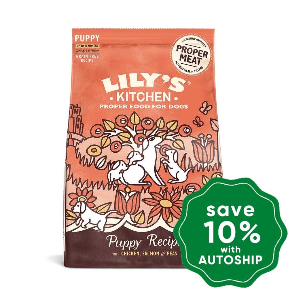 Lilys Kitchen - Dry Dog Food Chicken & Salmon For Puppies 2.5Kg (Min. 8 Packs) Dogs