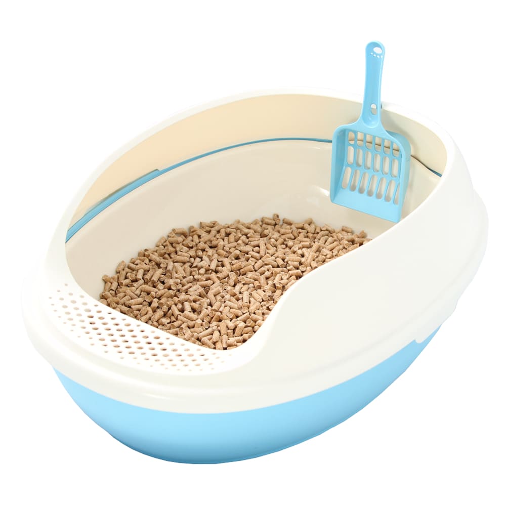 Makar - Open Cat Litter Box with scoop - PetProject.HK