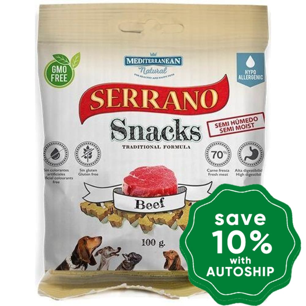 Serrano - Dog Snacks - Beef - 100G - PetProject.HK