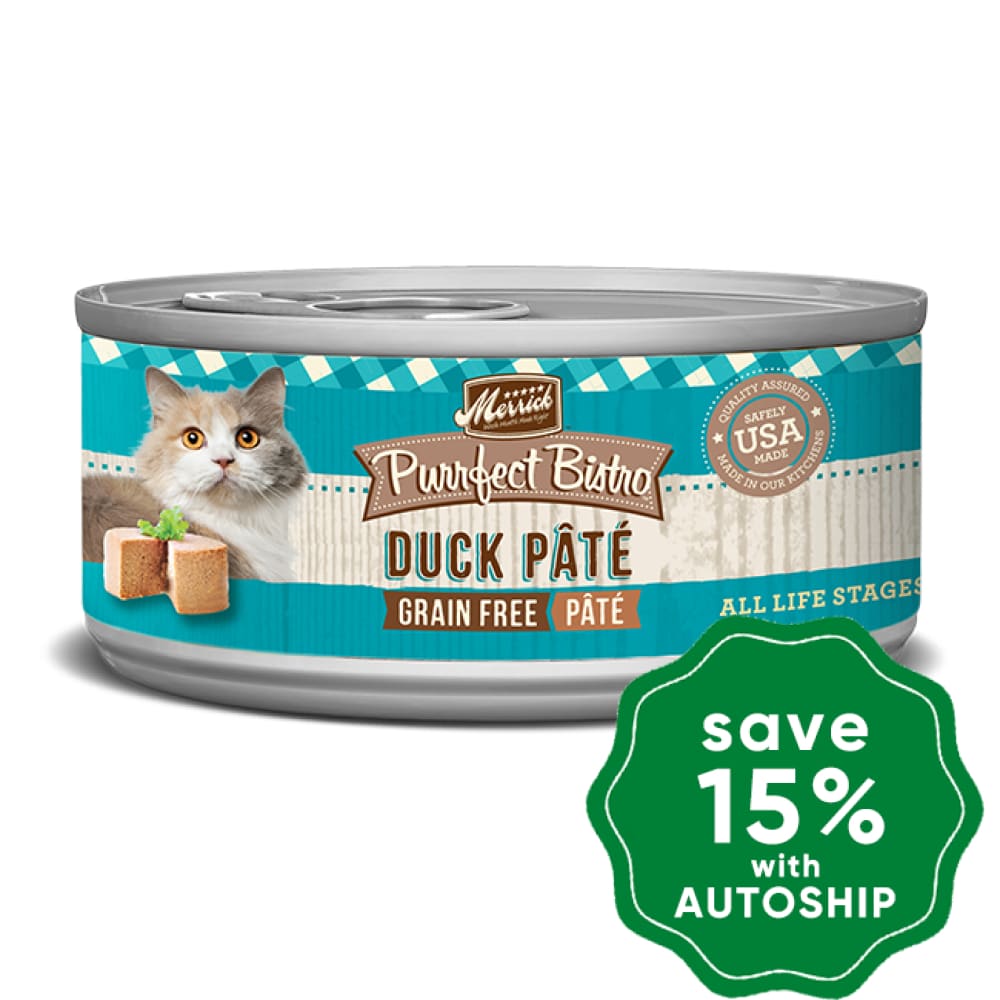 Merrick - Purrfect Bistro - Grain-Free Canned Cat Food - Duck Pate - 3OZ - PetProject.HK
