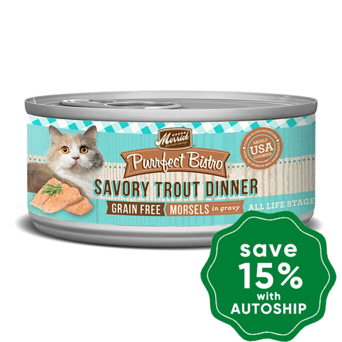 Merrick - Purrfect Bistro - Grain-Free Canned Cat Food - Savory Trout - 3OZ - PetProject.HK