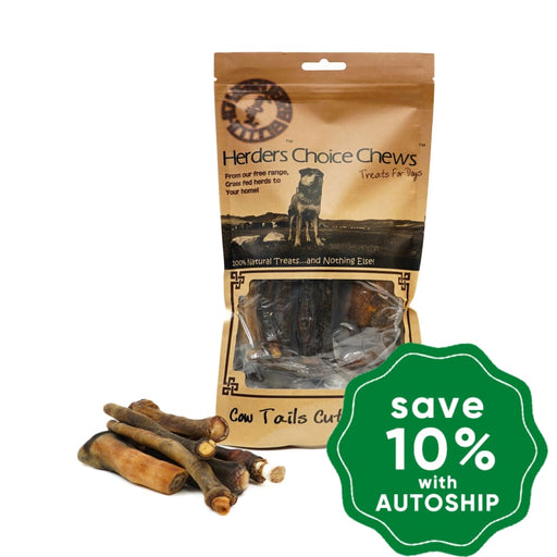 Mongolian Chews - Treat for Dogs - Herders Choice Chews - Dried Cow Tail Cut - 200G - PetProject.HK
