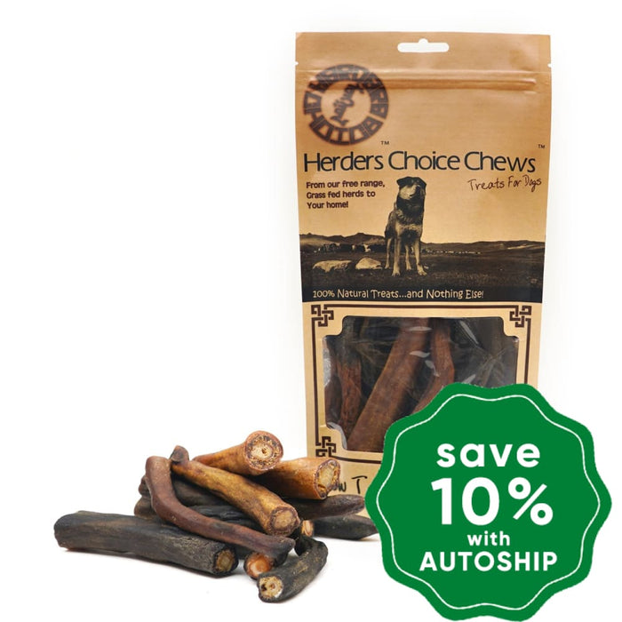 Mongolian Chews - Treat for Dogs - Herders Choice Chews - Dried Cow Tail Cut Small - 300G - PetProject.HK