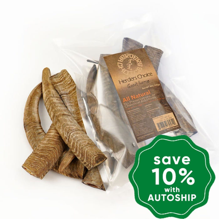 Mongolian Chews - Treat for Dogs - Herders Choice Chews - Dried Goat Horn Bulk Pack - 500G - PetProject.HK