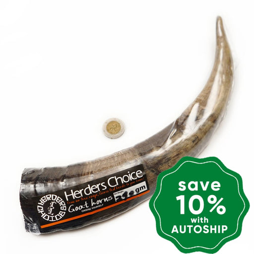 Mongolian Chews - Treat for Dogs - Herders Choice Chews - Dried Goat Horn Large Heavy - 250-299G - PetProject.HK
