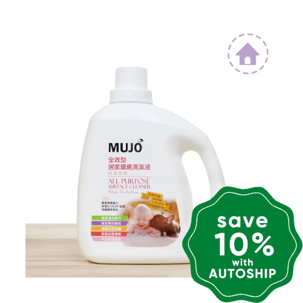 Mujo+ - Full Effect Household Cleanser - White Tea Rose - 2000ML - PetProject.HK
