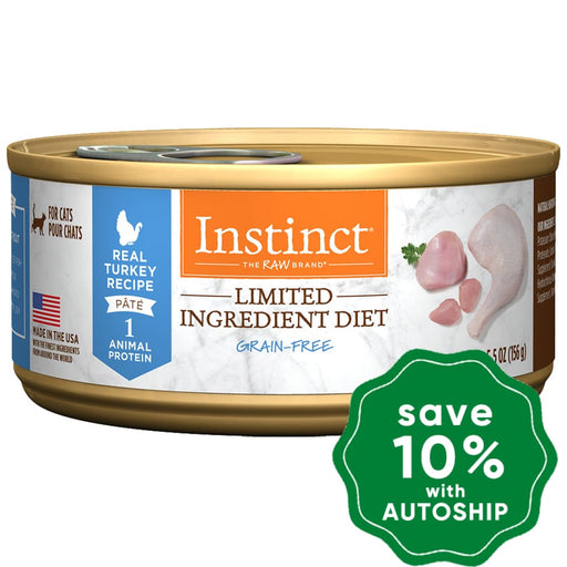 Nature's Variety Instinct - Cat Canned Food - Limited Ingredient - Turkey - 5.5OZ (12 cans) - PetProject.HK