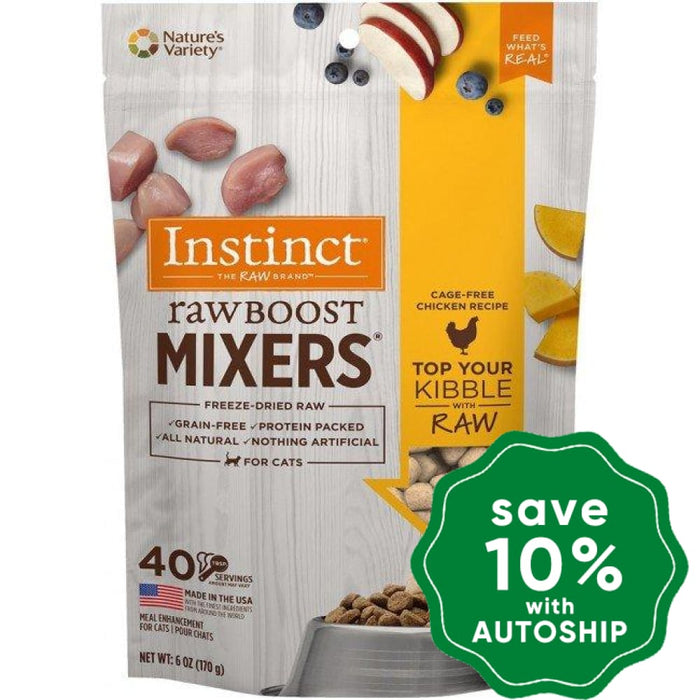Nature's Variety Instinct - Cat Dry Food - Raw Boost Mixer - Chicken - 6OZ - PetProject.HK