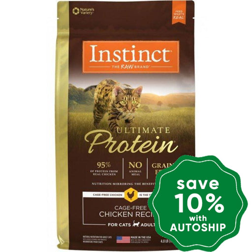 Nature's Variety Instinct - Cat Dry Food - Ultimate Protein Cage-Free Chicken - 10LB - PetProject.HK