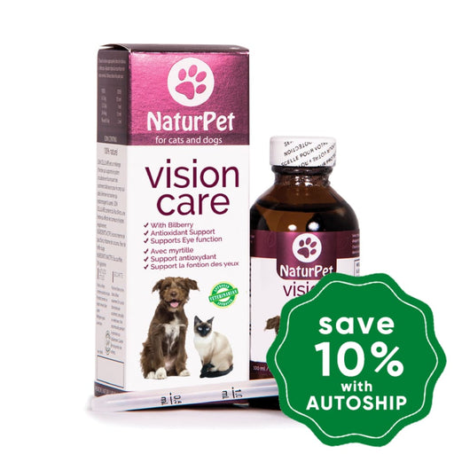 Naturpet - Vision Care Supplement For Dogs & Cats 100Ml