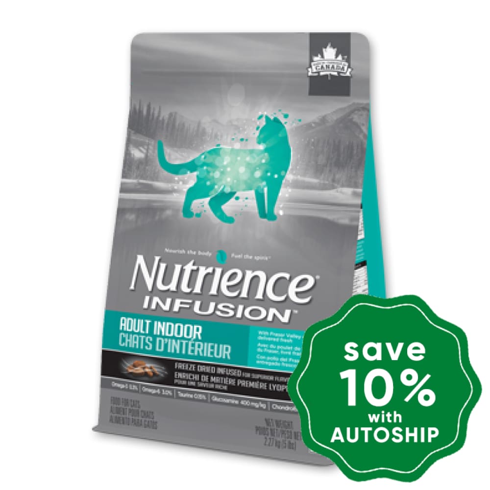 Nutrience - Infusion - Dry Cat Food - Healthy Adult Indoor Recipe - 11LB - PetProject.HK