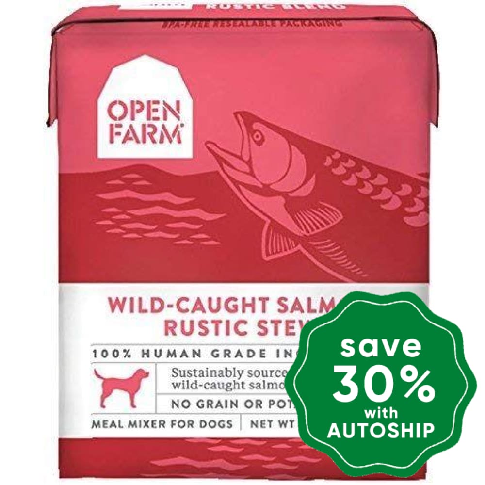 Open Farm - Wet Food For Cats Grain Free Rustic Blend Wild-Caught Salmon Recipe 5.5Oz (Min. 24