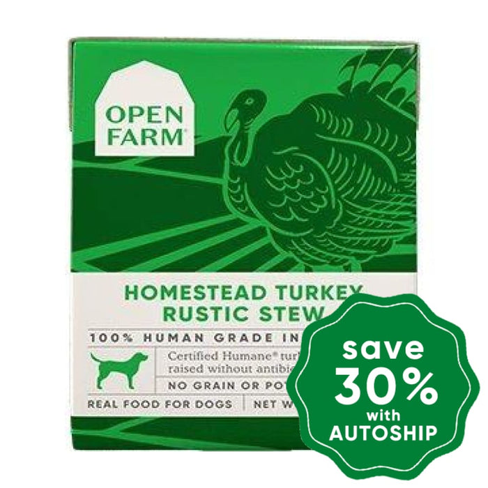 Open Farm - Wet Food For Dogs Grain Free Rustic Blend Homestead Turkey Recipe 12.5Oz (Min. 24
