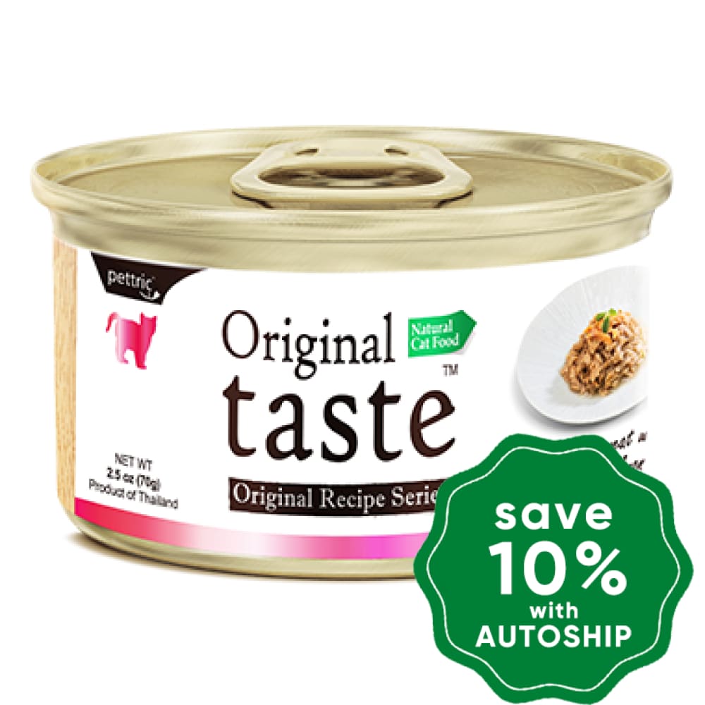 Original Taste - Tuna Whitemeat with Fresh Salmon - 70G (24 Cans) - PetProject.HK