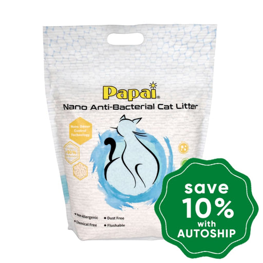Papai - Nano Anti-Bacterial Cat Litter 5Kg Cats