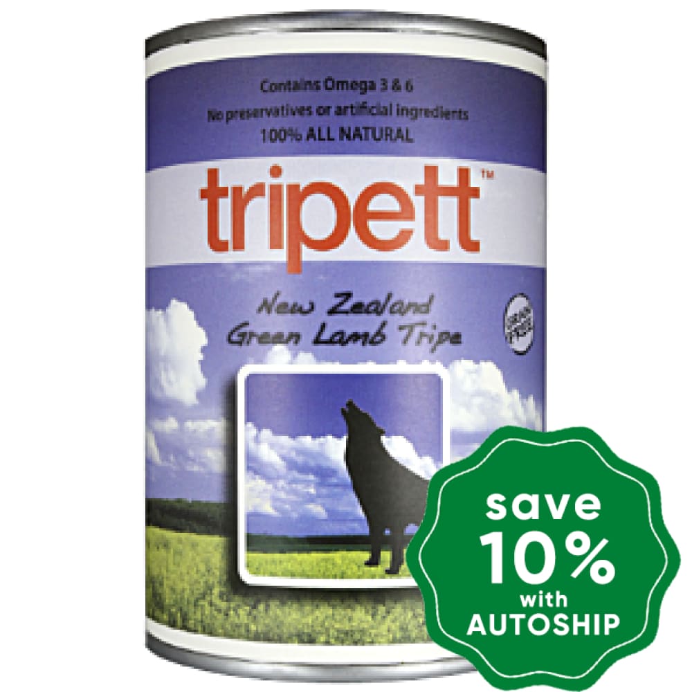 PetKind - Tripett New Zealand Lamb Tripe Canned Dog Food - 14OZ (4 cans) - PetProject.HK