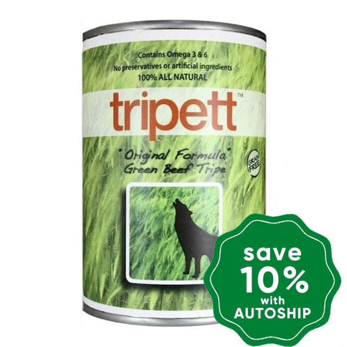 PetKind - Tripett ''Original Formula'' Green Beef Tripe Canned Dog Food - 14OZ (4 cans) - PetProject.HK