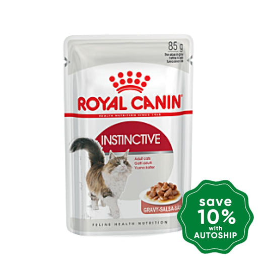 Royal Canin - Adult Cat Wet Food - Instinctive Pouch (Gravy) - 85G (Box of 12) - PetProject.HK