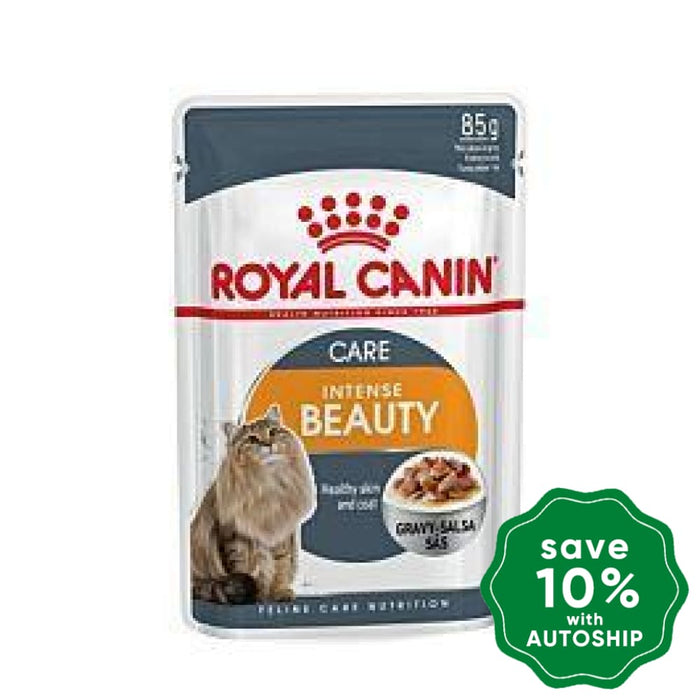 Royal Canin - Adult Cat Wet Food - Intense Beauty Pouch (Gravy) - 85G (Box of 12) - PetProject.HK