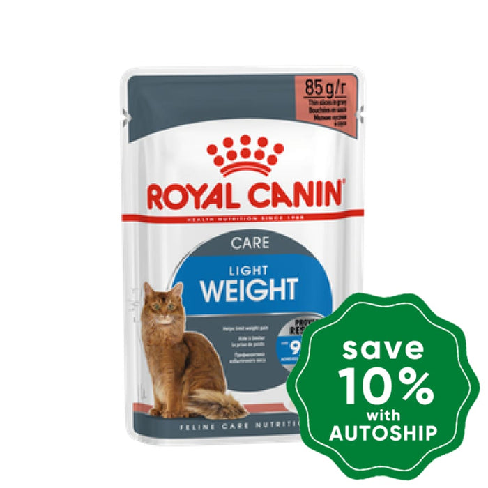 Royal Canin - Adult Cat Wet Food Light Weight Care Pouch (Gravy) 85G (Box Of 12) Cats