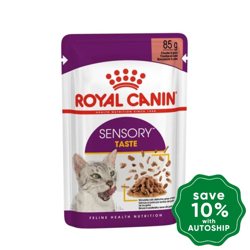 Royal Canin - Adult Cat Wet Food Sensory Taste 85G (Min. 12 Pouches) Cats