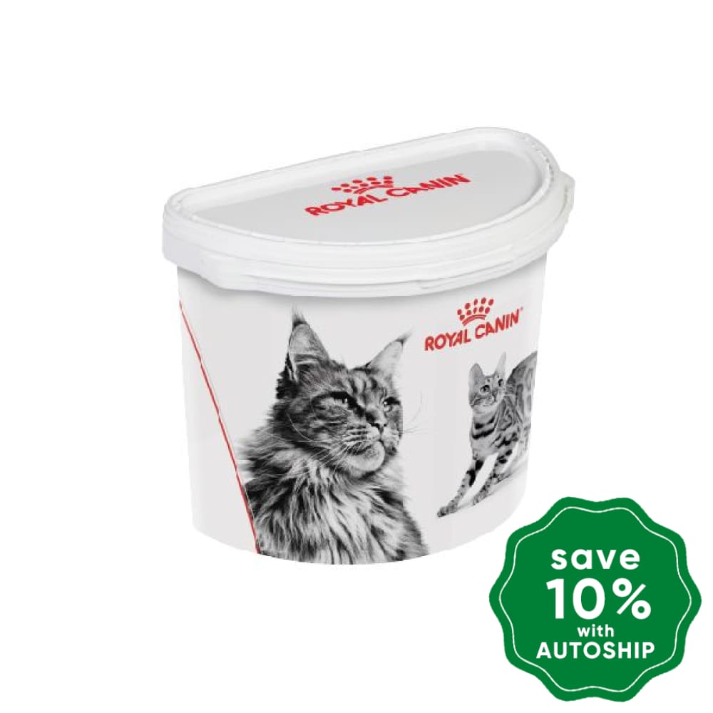 Royal Canin - Half Moon Shaped Pet Food Container 16.5L Dogs & Cats